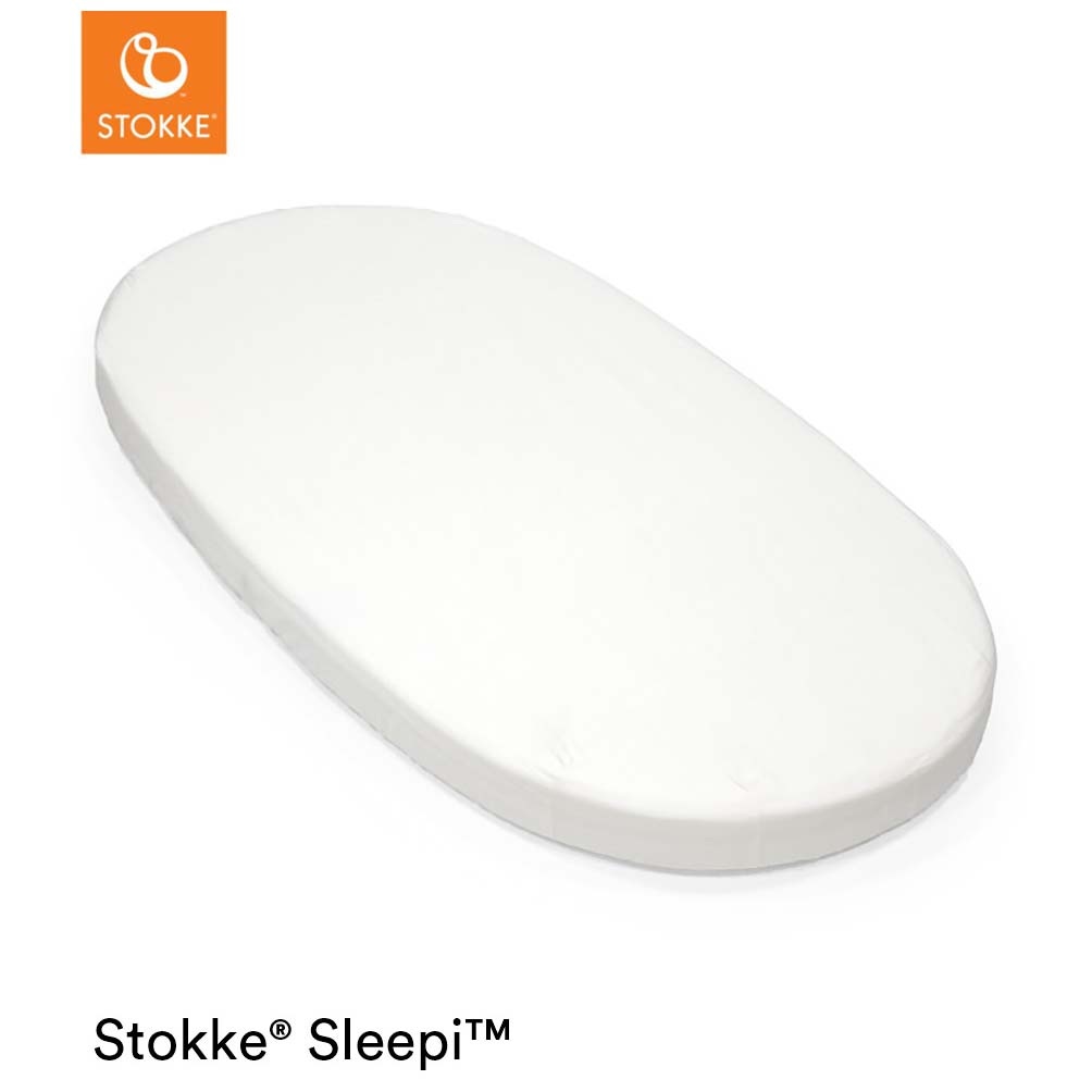 Stokke sleepi bed hoeslaken wit