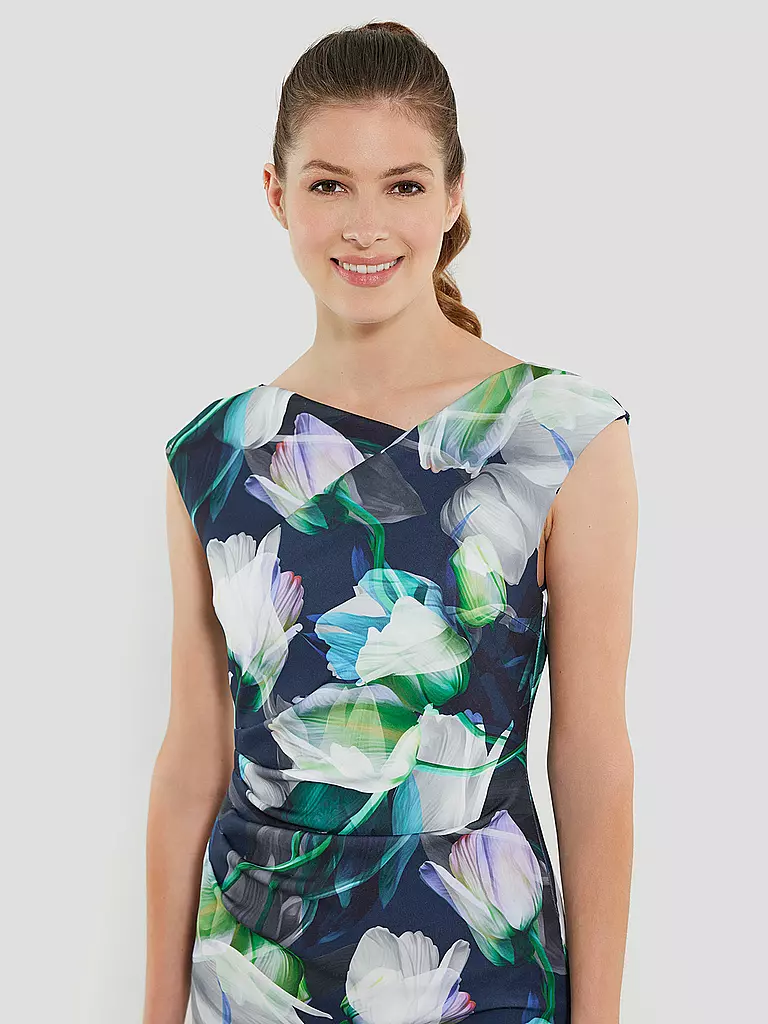 SWING Cocktailkleid dunkelblau