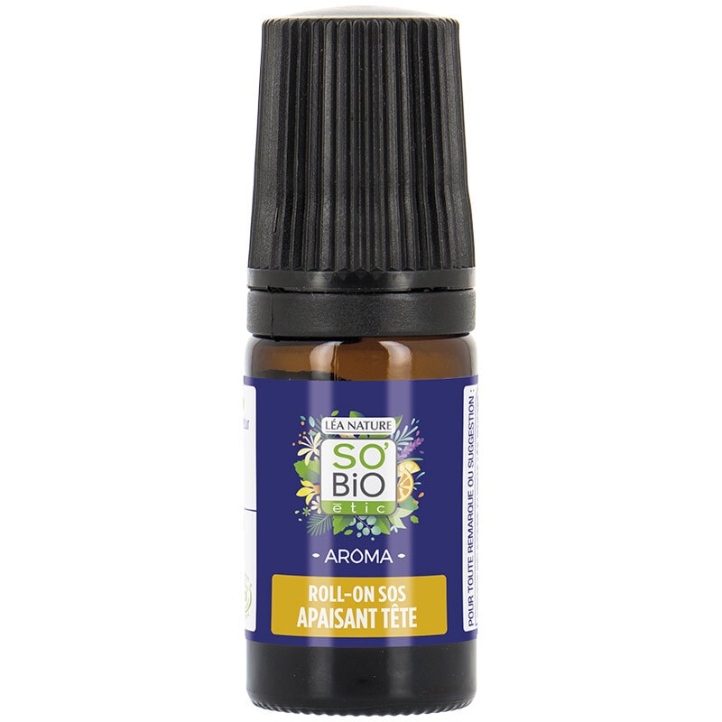 Roll-on SOS maux de tête bio - 5 ml