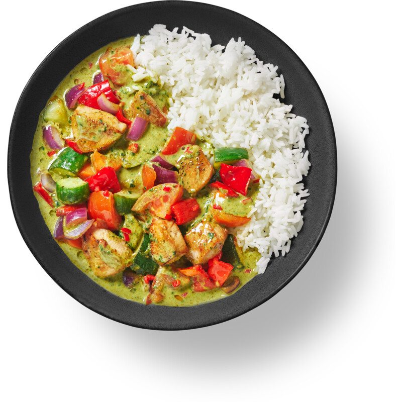 AH Groene curry verspakket