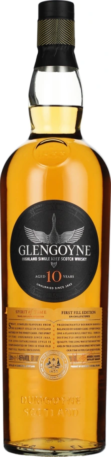 GLENGOYNE 10 YEARS FIRST FILL 1LTR