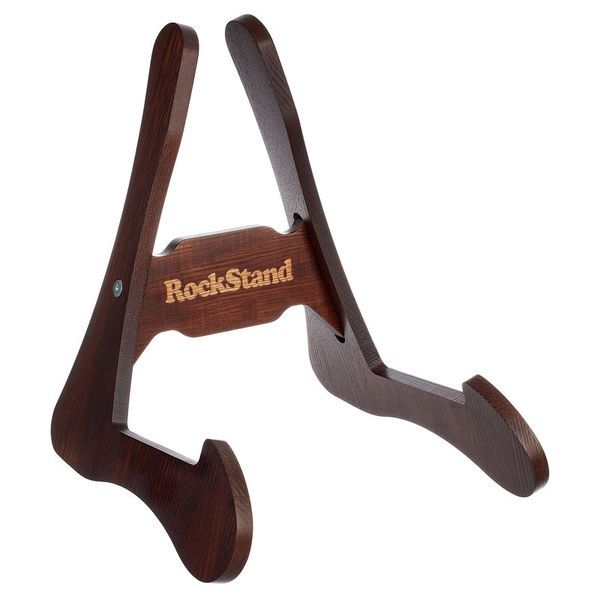 RockStand Wood A-Frame Stand Brown Oak
