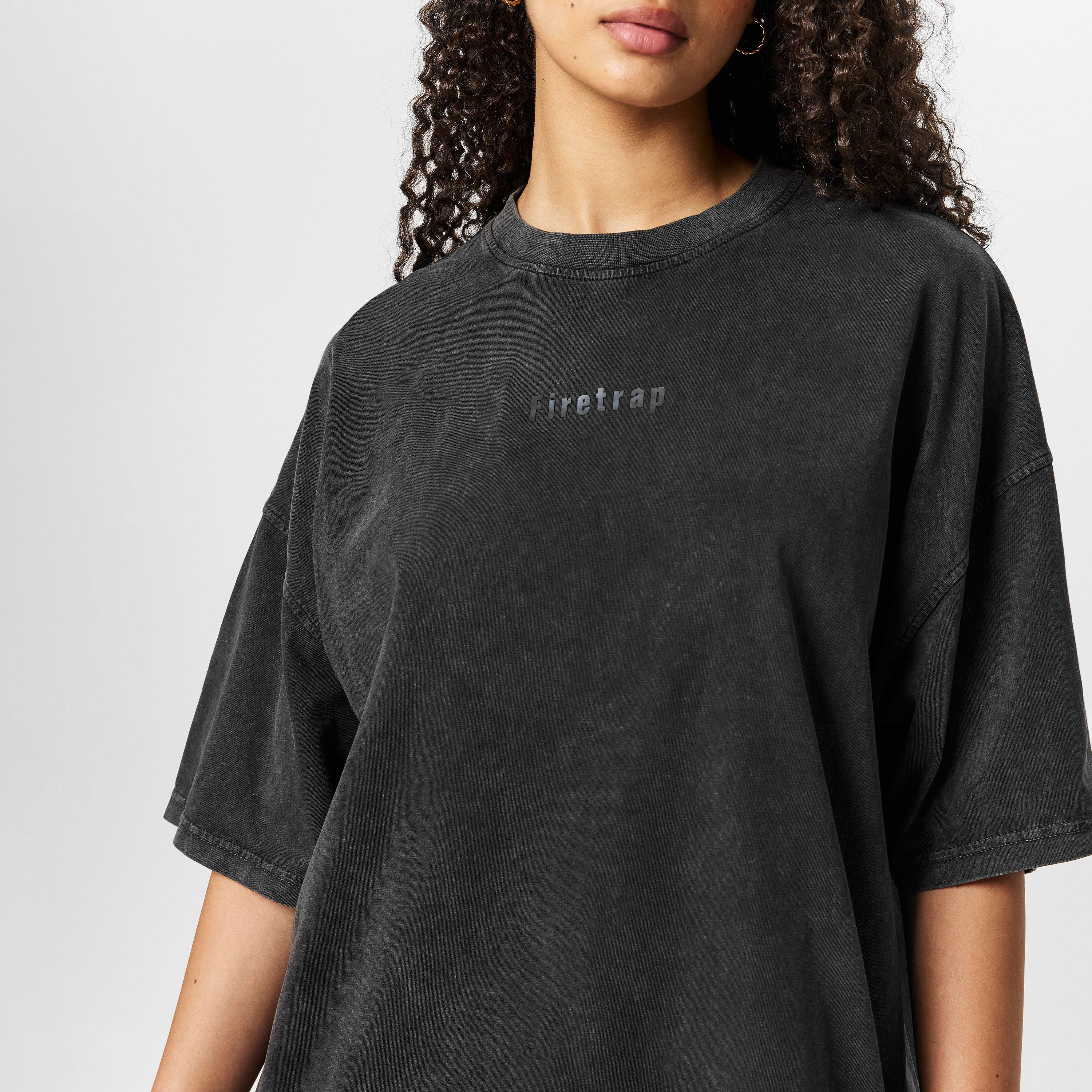 Firetrap Wash Boxy T Shirt