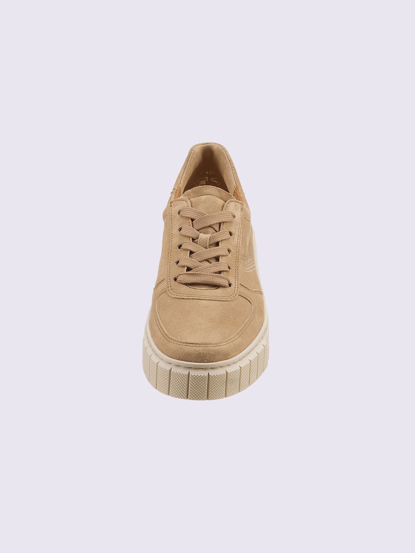 Chaussures à lacets en cuir nappa d'agneau et de mouton ou cuir velours de chèvre