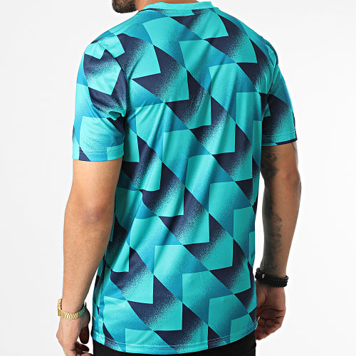 Maillot De Foot Juventus HB6050 Vert Bleu