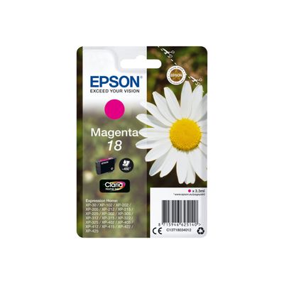 Epson 18 Pâquerette - magenta - cartouche d'encre originale