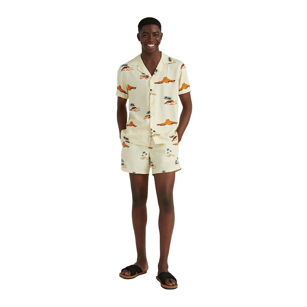 O'Neill CALI PRINT 15'' - Short de bain Homme beige lost island