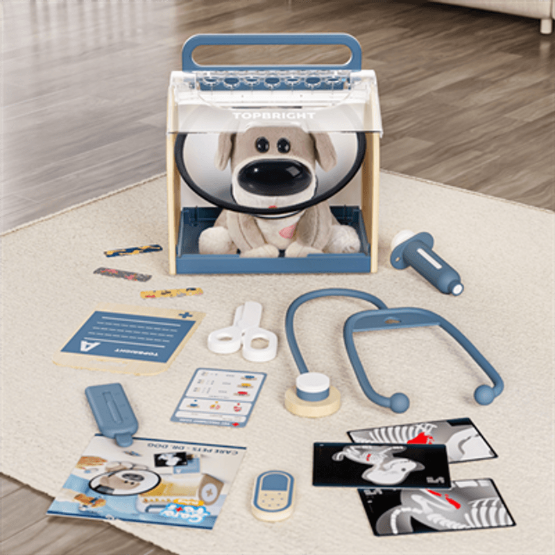 Topbright Interaktiv Hund hos Veterinæren