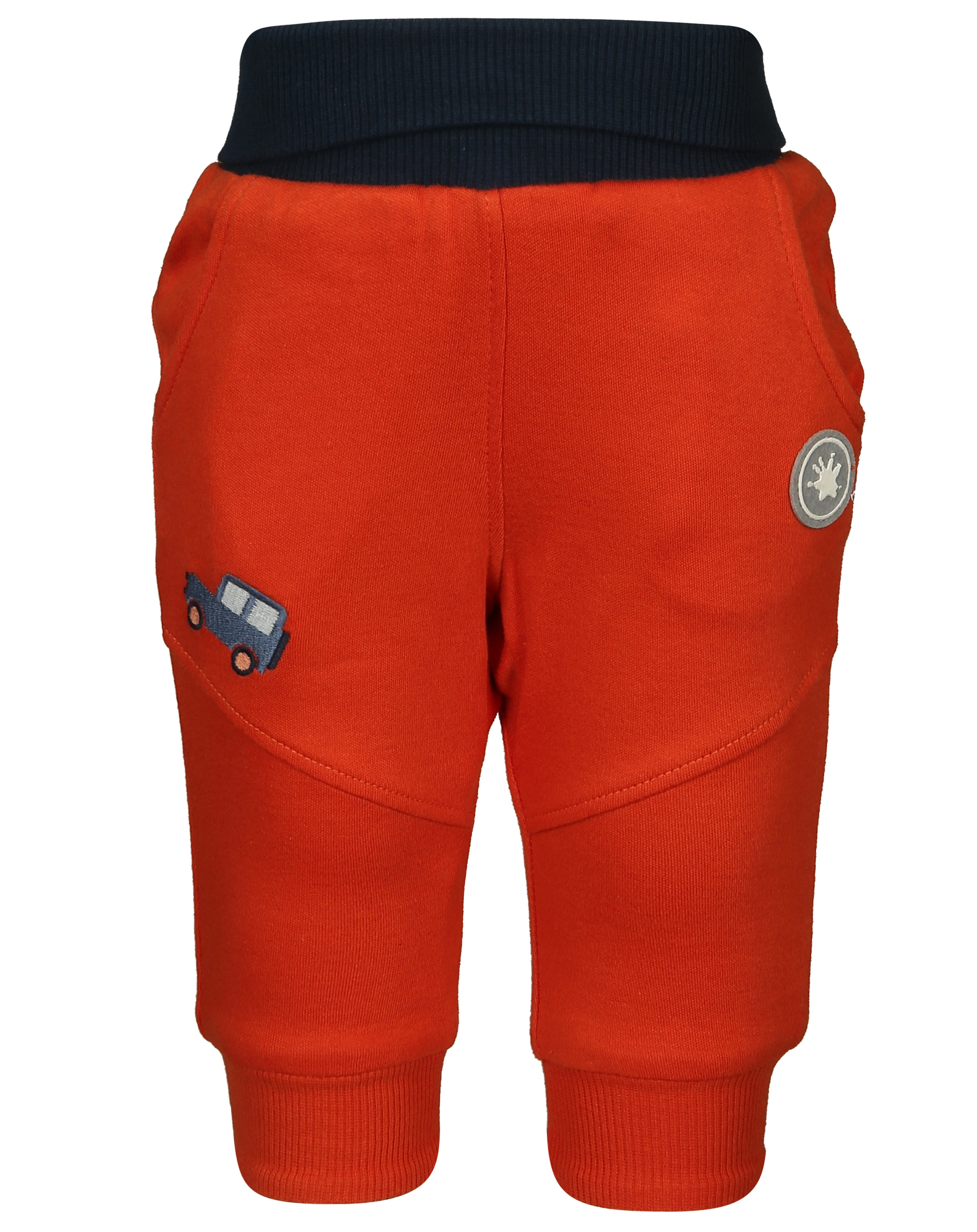 Wende-Hose AUTO in dunkelblau/orange