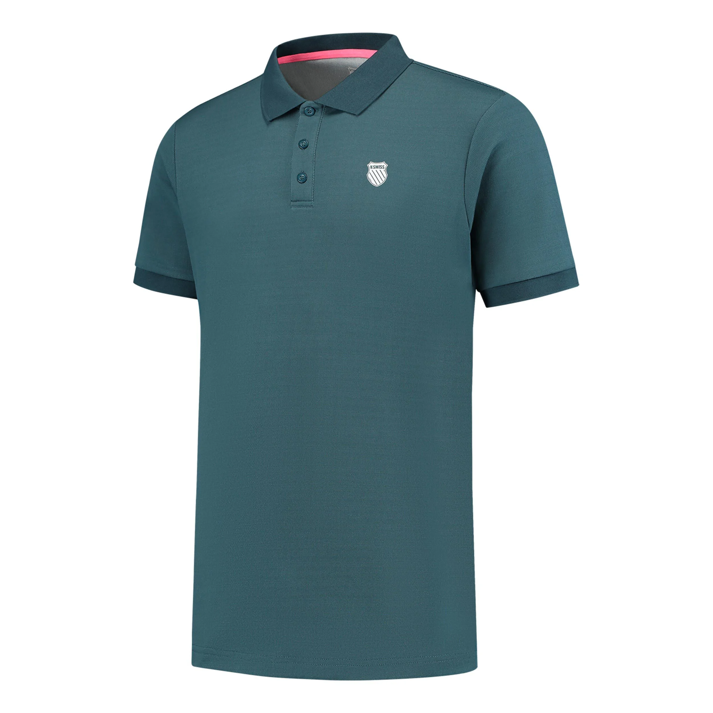 K-Swiss Hypercourt Basic Polo Hommes - Bleu Petrol
