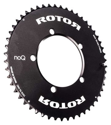 ROTOR Plateau Route NoQ Rond Externe 110 mm Noir