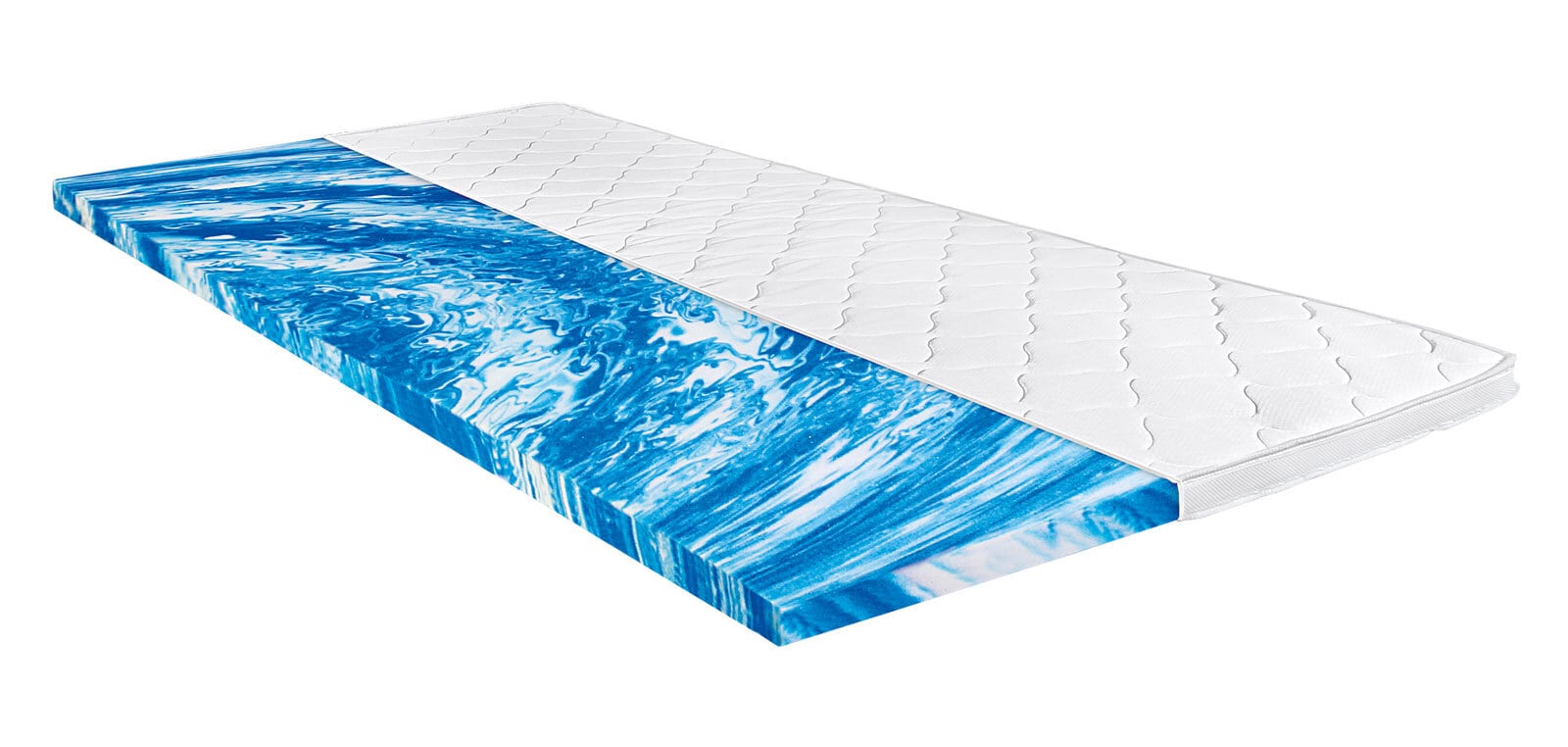 Topper SOFT GEL 180 x 200 cm weiß