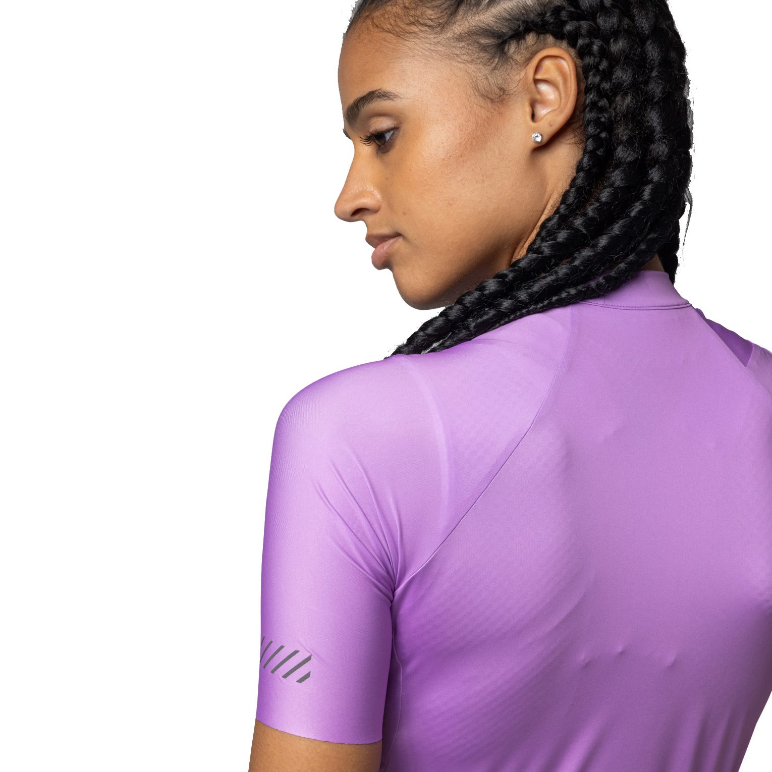 Alé Color Block MC Radtrikot Damen peony