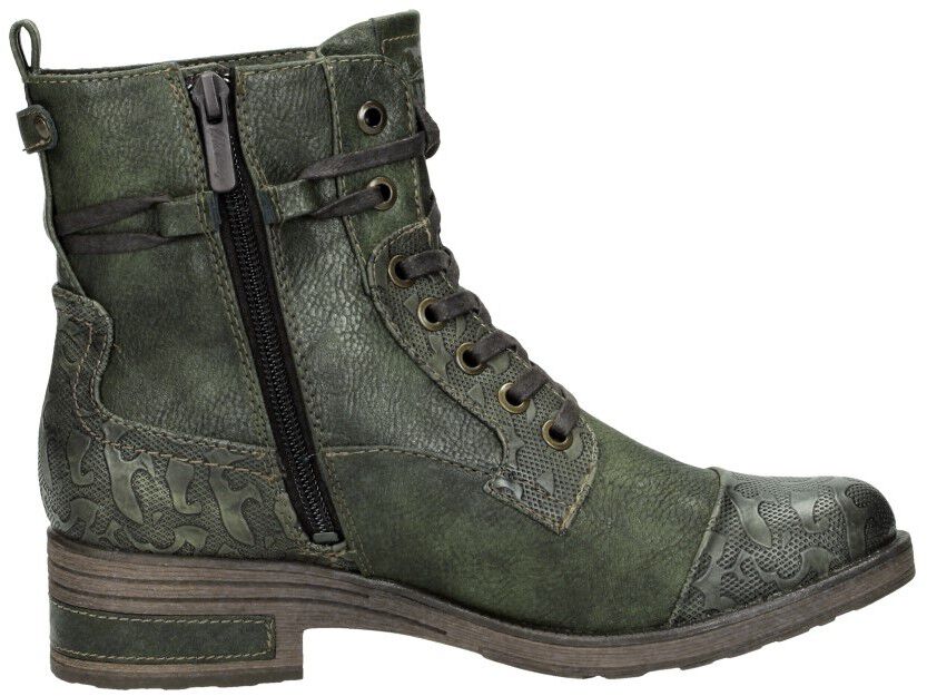Mustang Dames veterschoenen groen