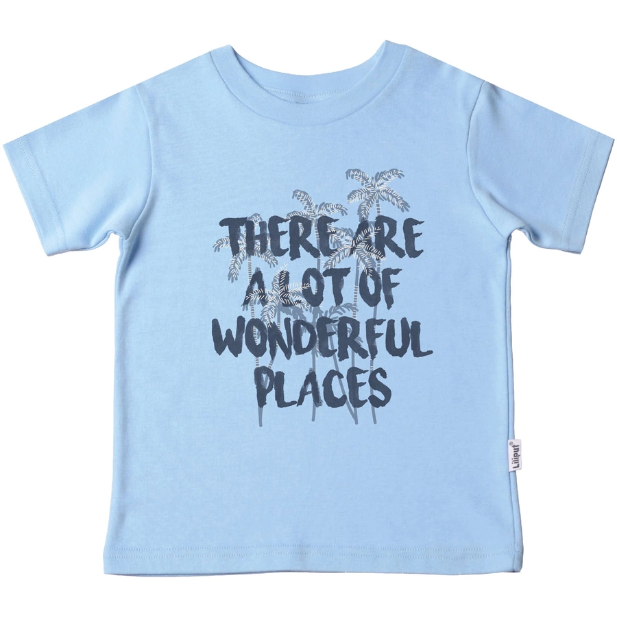 Liliput T-Shirt Wonderful Places hellblau