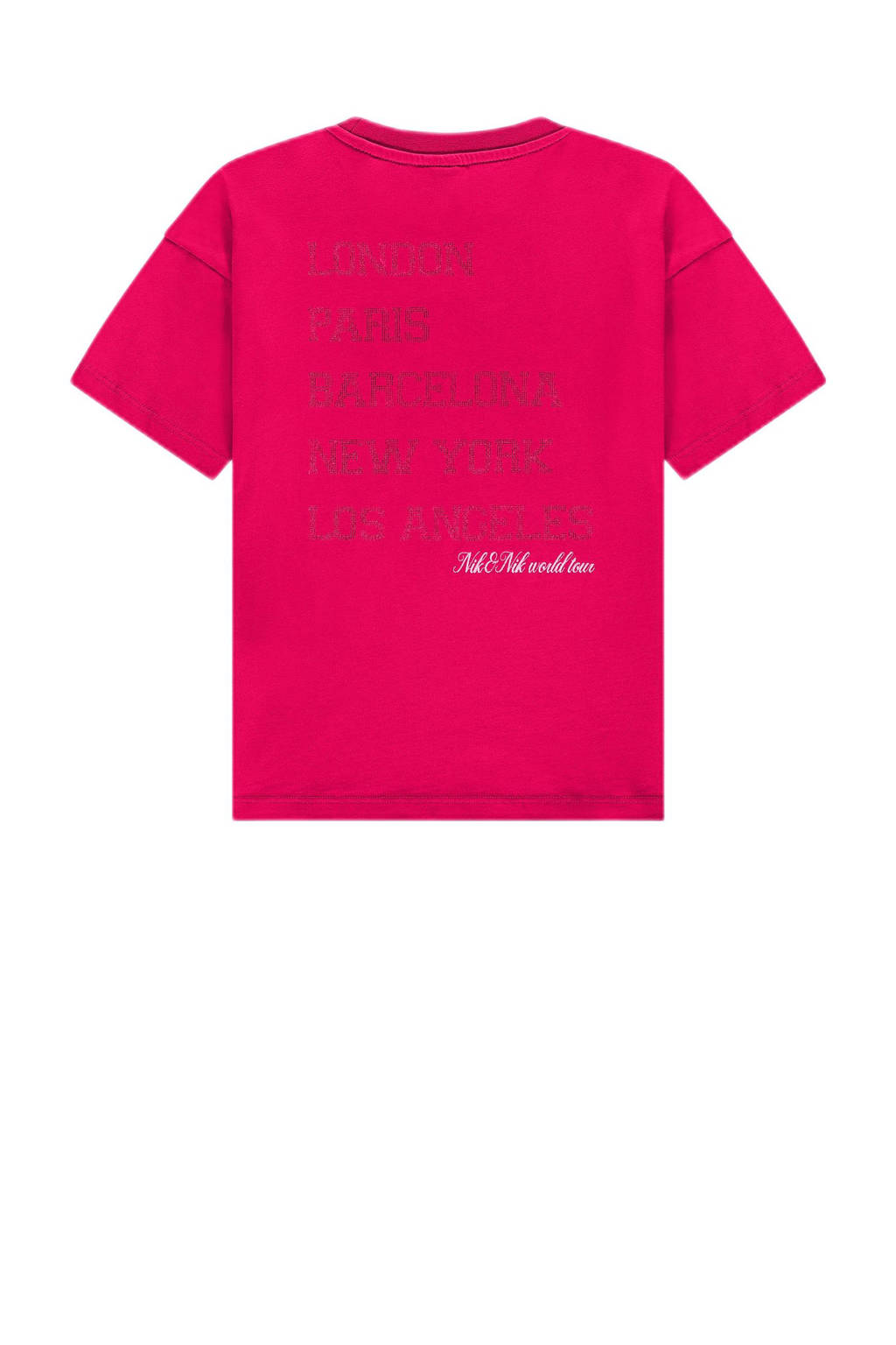 NIK&NIK t-shirt roze