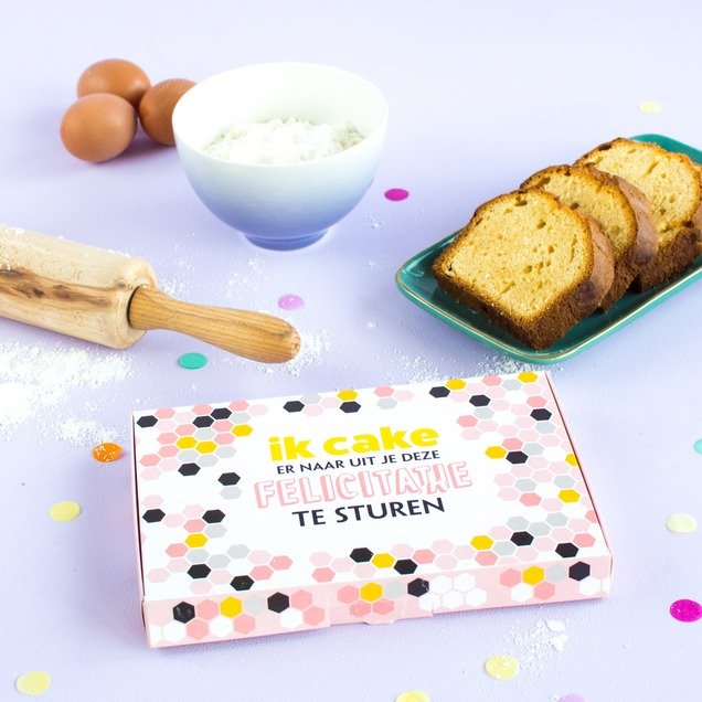 Cakemix | Boerencake | Felicitatie