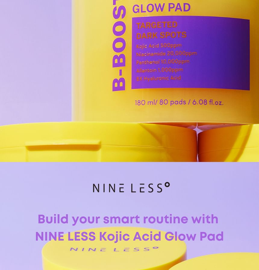 NINELESS - B-Boost Kojic Acid Glow Pad