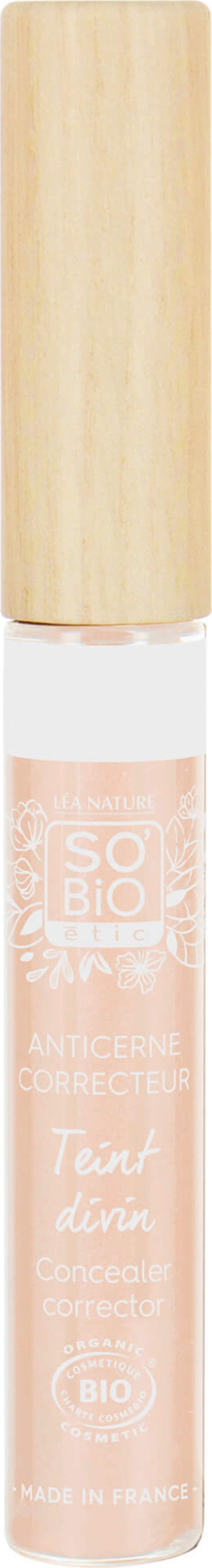 LÉA NATURE SO BiO étic  Teint Divin Flüssiger Concealer, 01 - rose clair (6 ml)