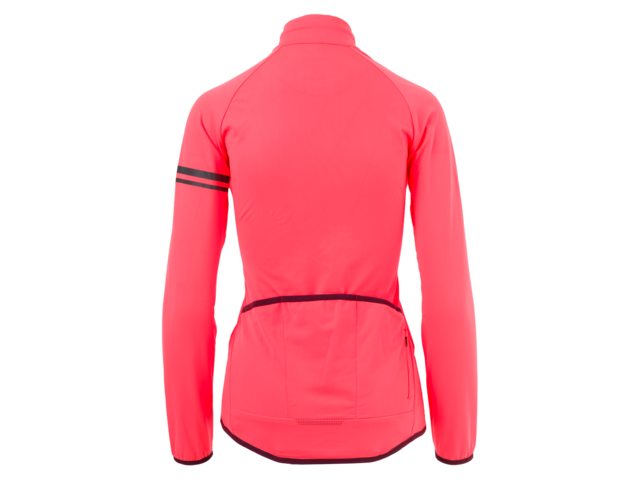 AGU Essential Thermo Langærmet Cykeltrøje Til Kvinder Neon Coral