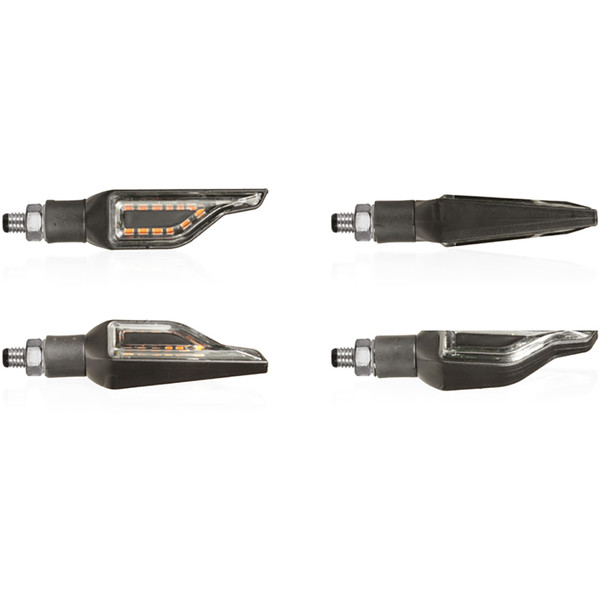 Chaft - Clignotants LED Addict Noir / Fumé