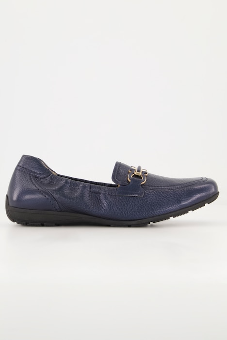 Caprice Leder-Loafer, Zierspange, Wechselfußbett