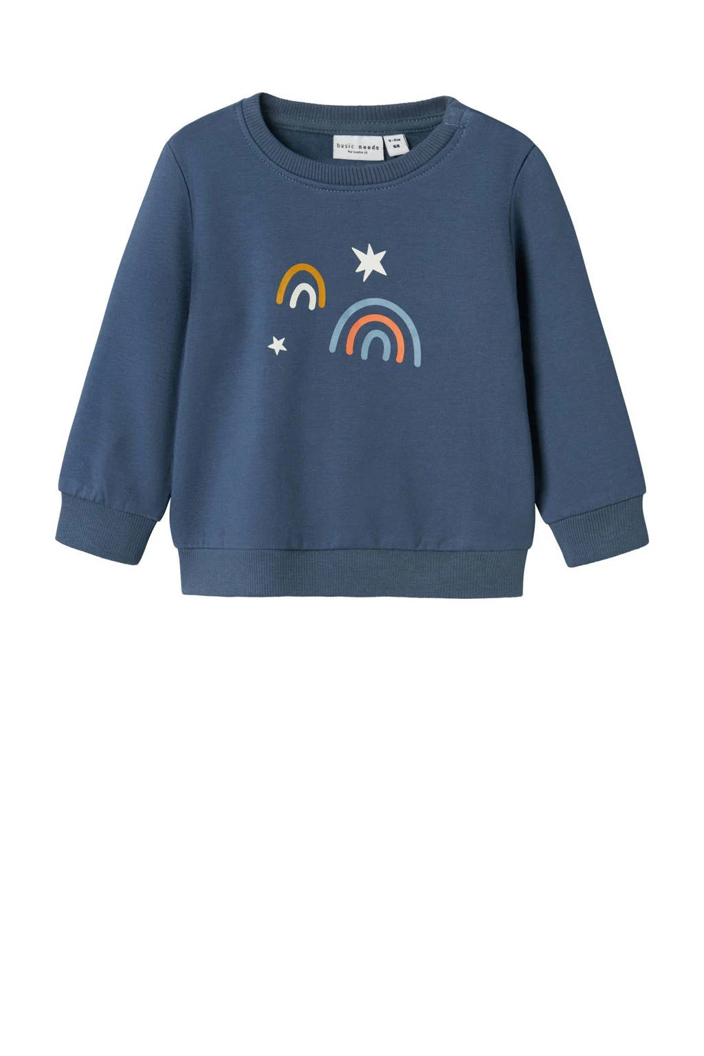NAME IT sweater grijsblauw