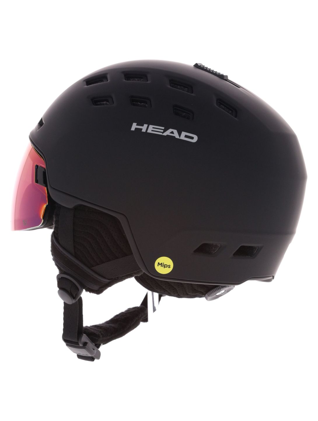 Radar 5K MIPS skihelm met vizier unisex