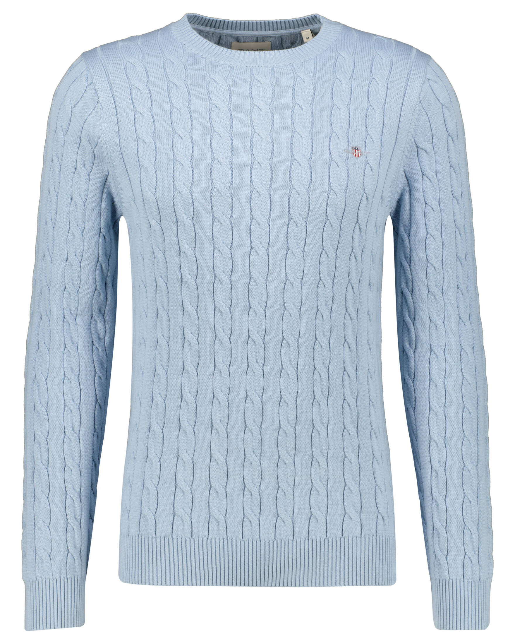 Gant| Herren Strickpullover mit Zopfstrickmuster Regular Fit