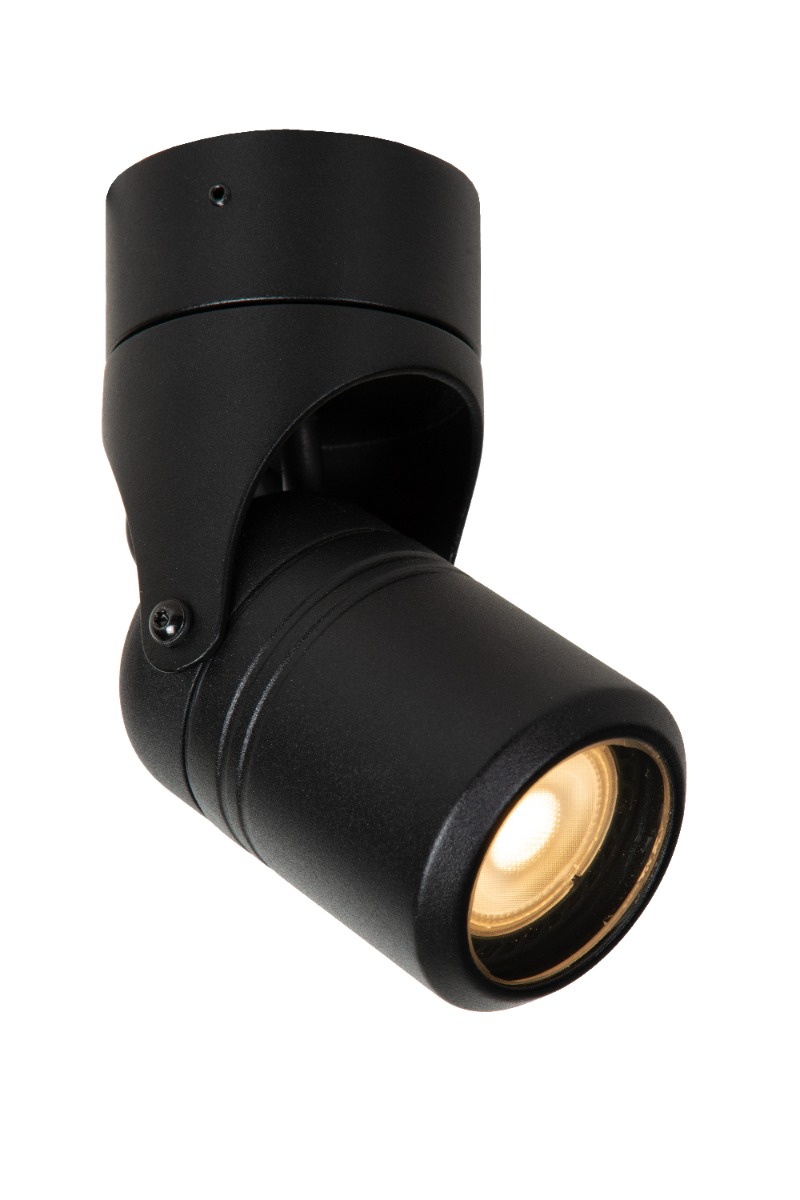 Lucide Niort wandspot 6W 12x11cm zwart