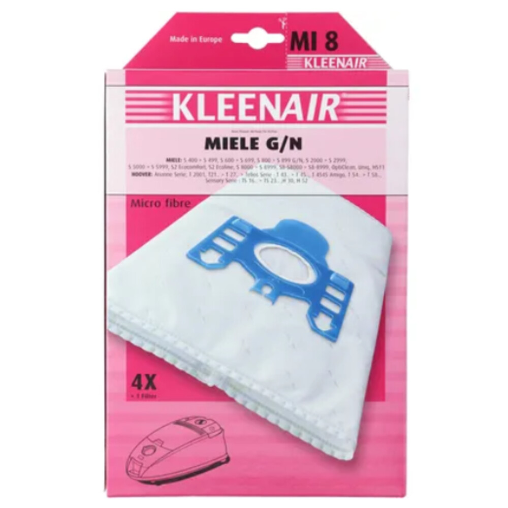 Kleenair Stofzuigerzakken Miele Mi-84 stuks