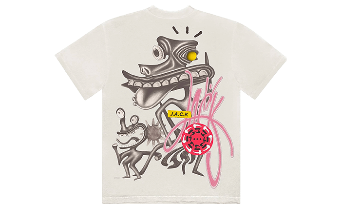 Travis Scott Artifacts Tee Natural