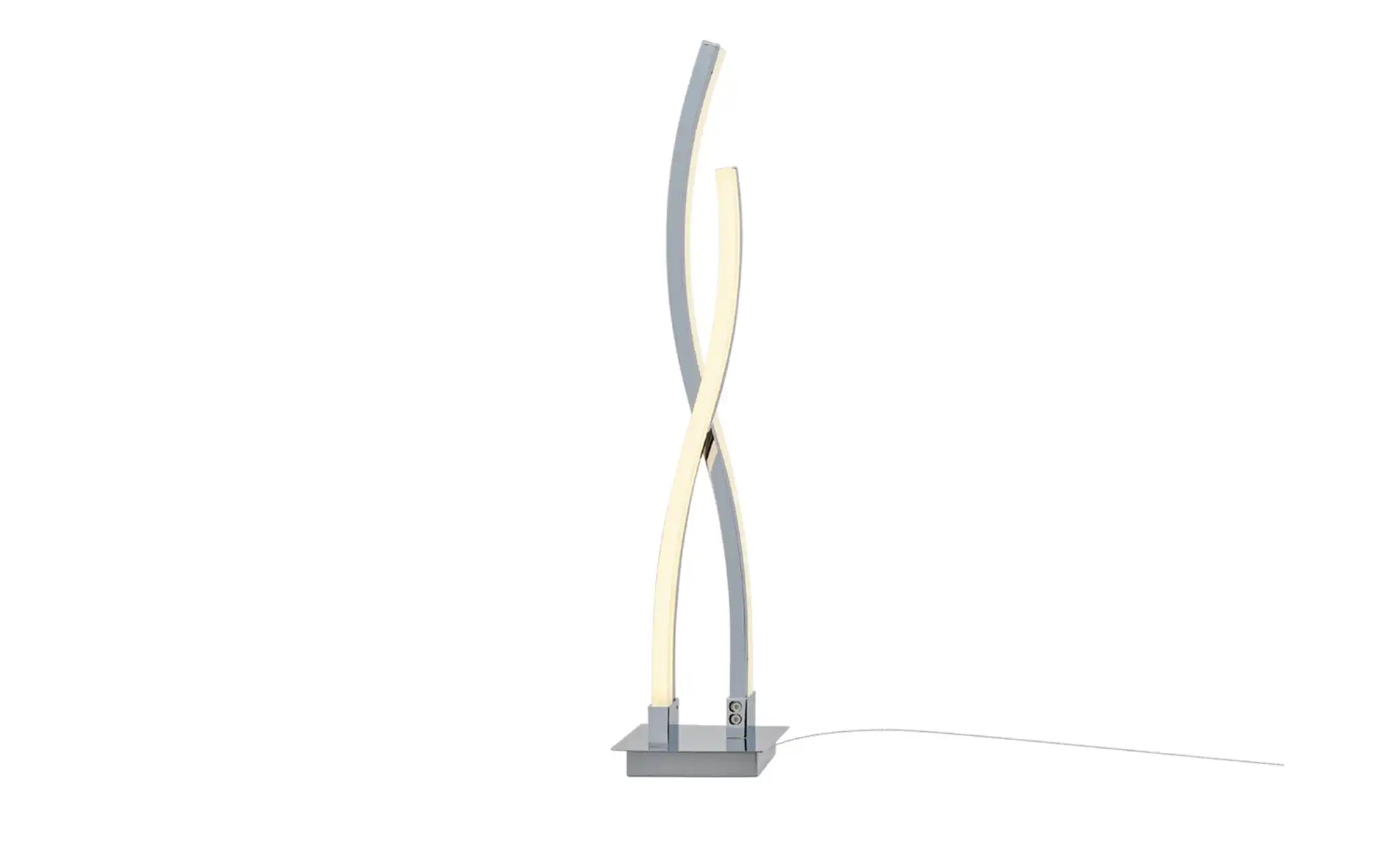 KHG LED-Tischleuchte, chrom `Wavy`