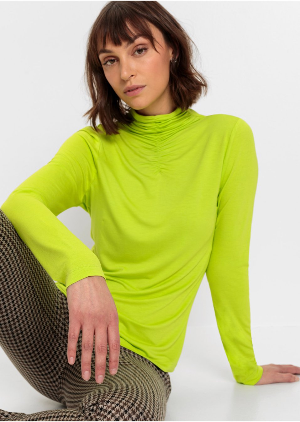 T-shirt manches longues en viscose