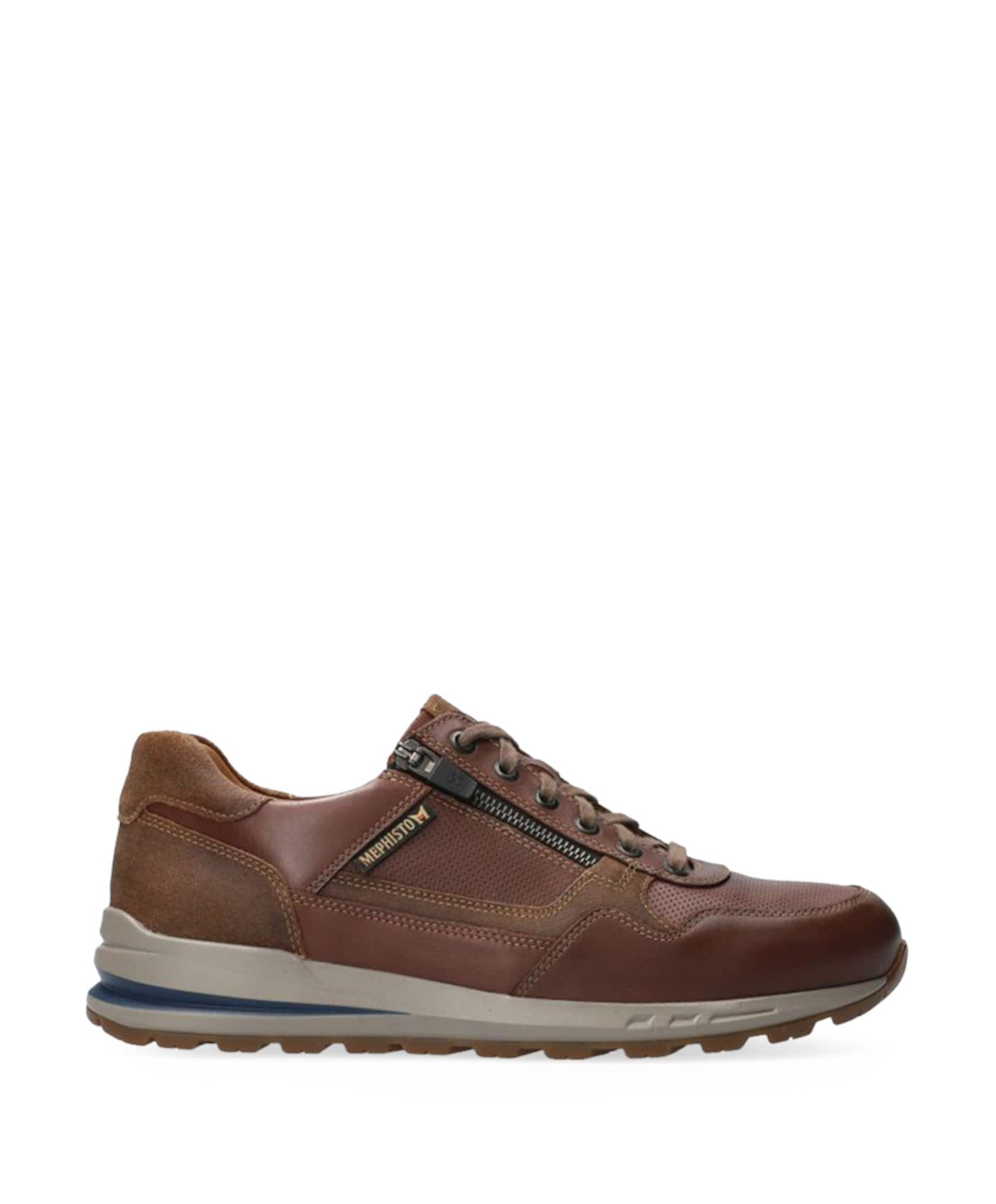 Mephisto Bradley  heren sneakers bruin