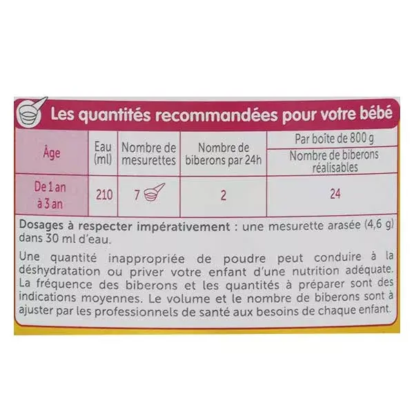 Guigoz Ultima Sinergity 3ème âge Croissance Lait infantile - 780g