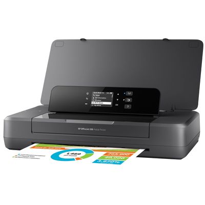 HP Officejet 200 Mobile Printer - imprimante jet d'encre couleur A4 - USB 2.0, Wifi, USB - portable