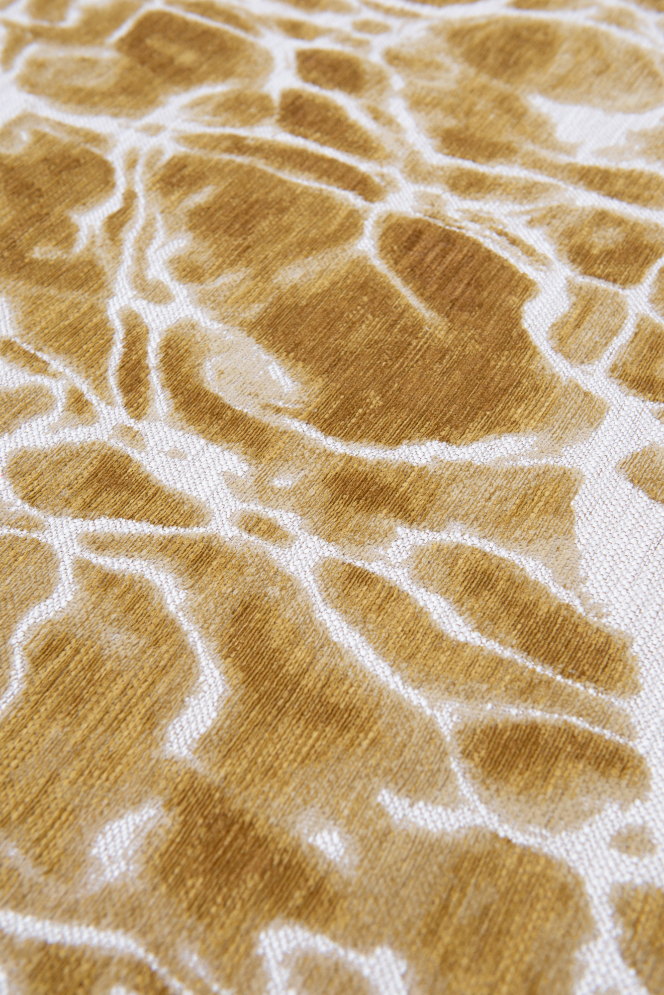 Ecorugs vloerkleed Swim goud 80x250 cm