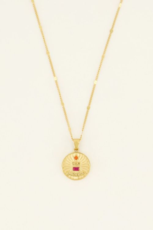 Casa fiore ketting met La Dolce Vita hanger