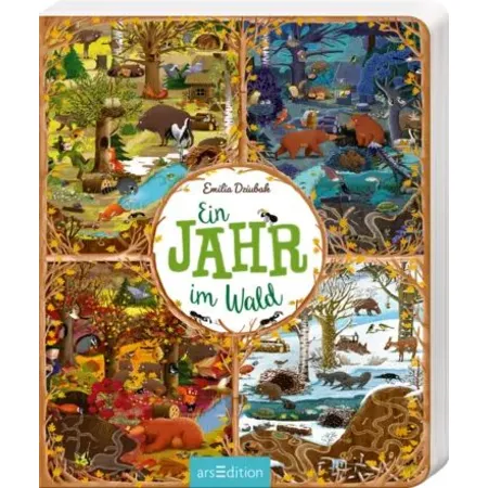 ars Edition Ein Jahr im Wald (Pappe)