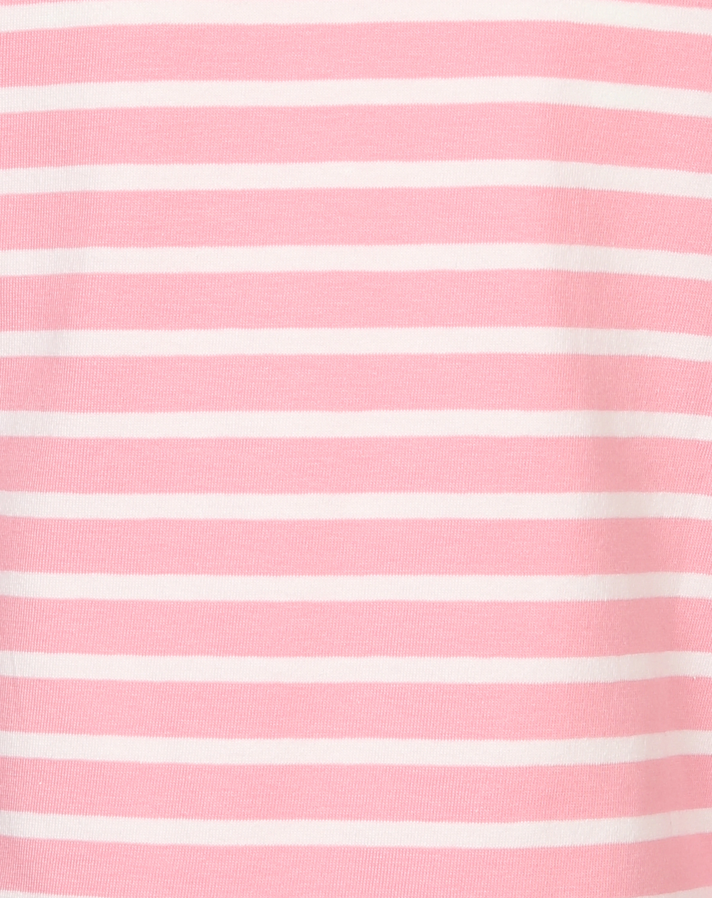 Langarmshirt 5 JAHRE gestreift in rosa/weiß