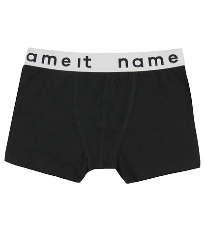 Name It Boxershorts - NkmBoxer - 3er-Pack - Schwarz/Bright White