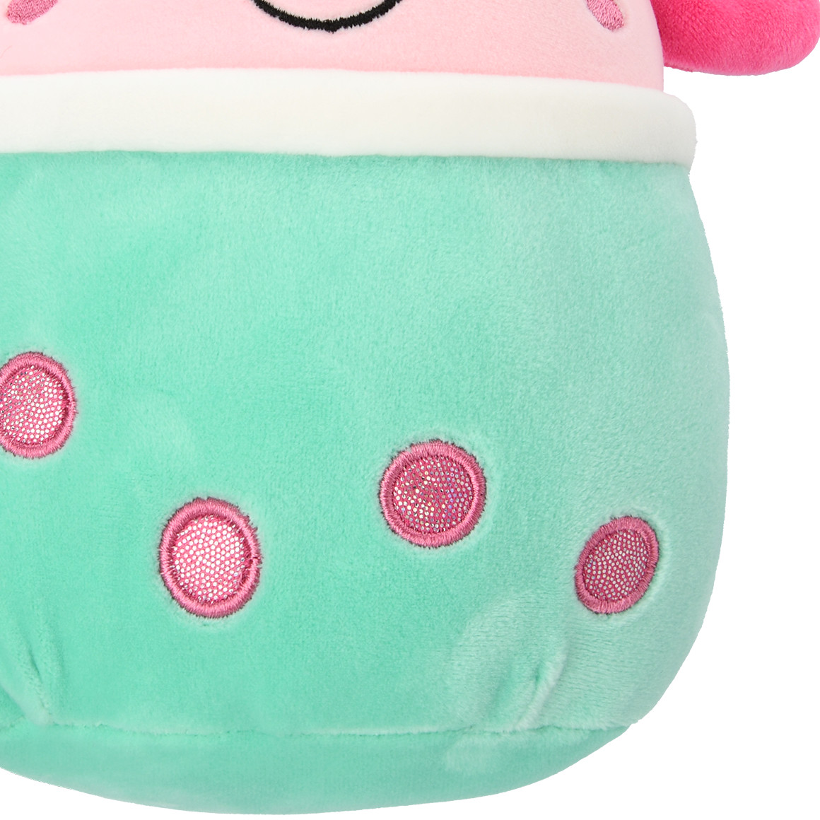 Topolino Candy World Plüschtier mit Gesicht rosa / türkis