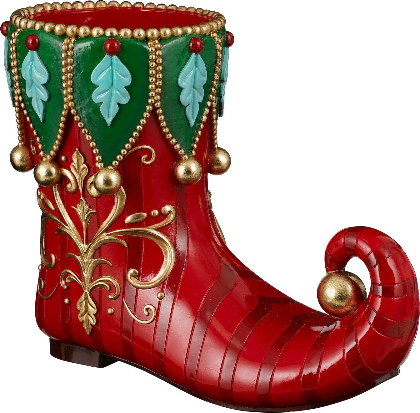 House of Seasons bloempot elf rood 55 x 28 x 43,5 cm