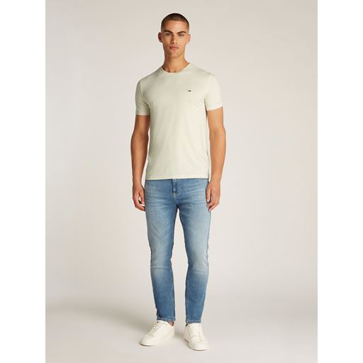 Tommy Jeans Xslim Jaspe T-shirt, Newsprint Heather, XL