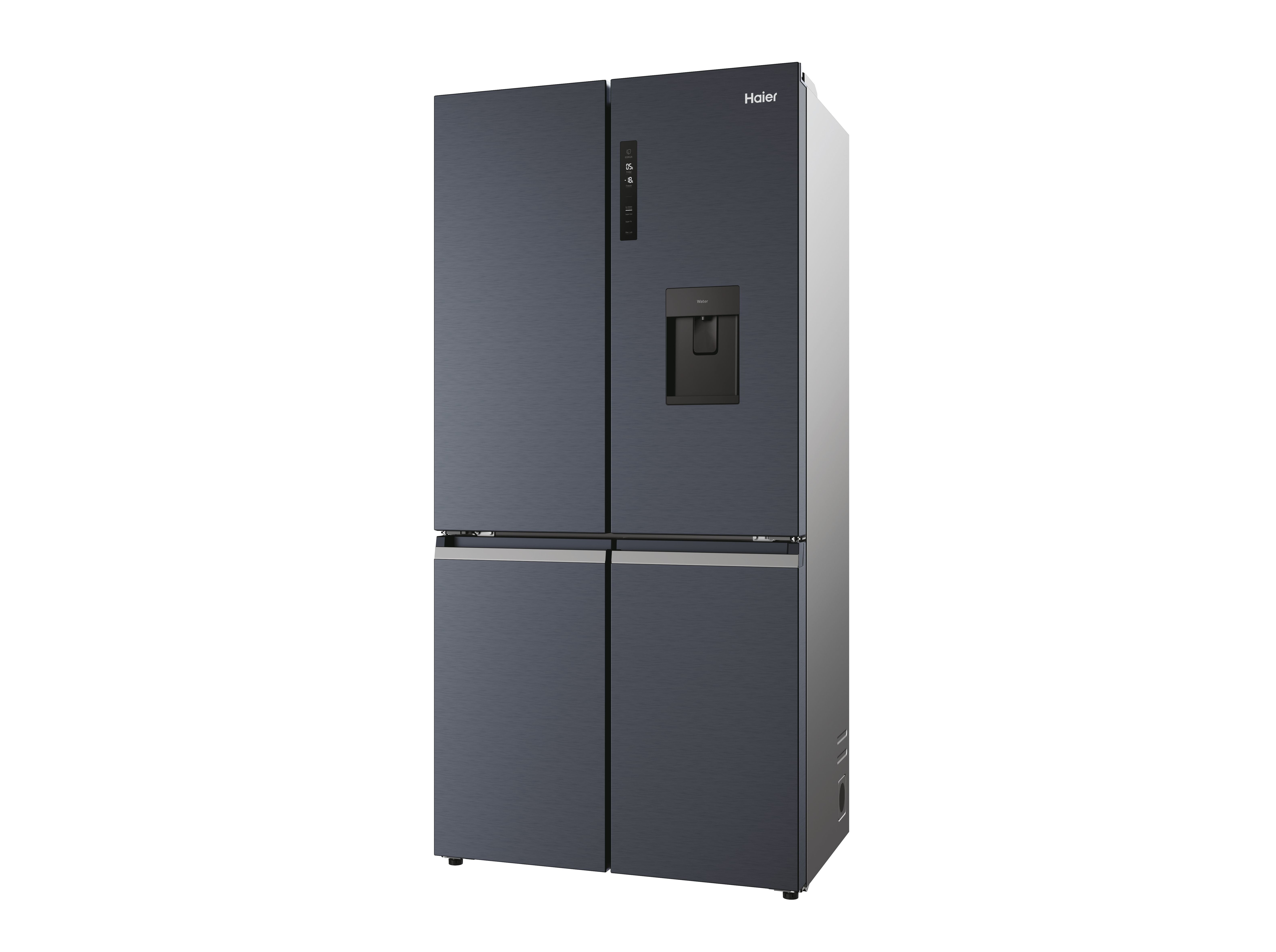 FRIGORÍFICO AMERICANO HAIER HCR5919EHMB PRETO ESCOVADO E 525L NO FROST