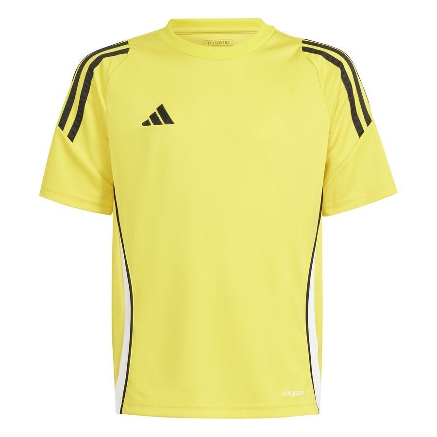 adidas T-shirt d'Entraînement Tiro 24 - Jaune/Noir/Blanc Enfant