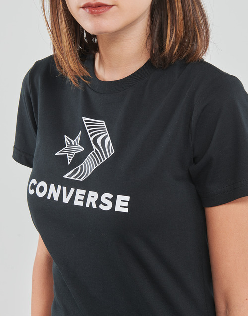 Converse - STAR CHEVRON TEE - BLACK