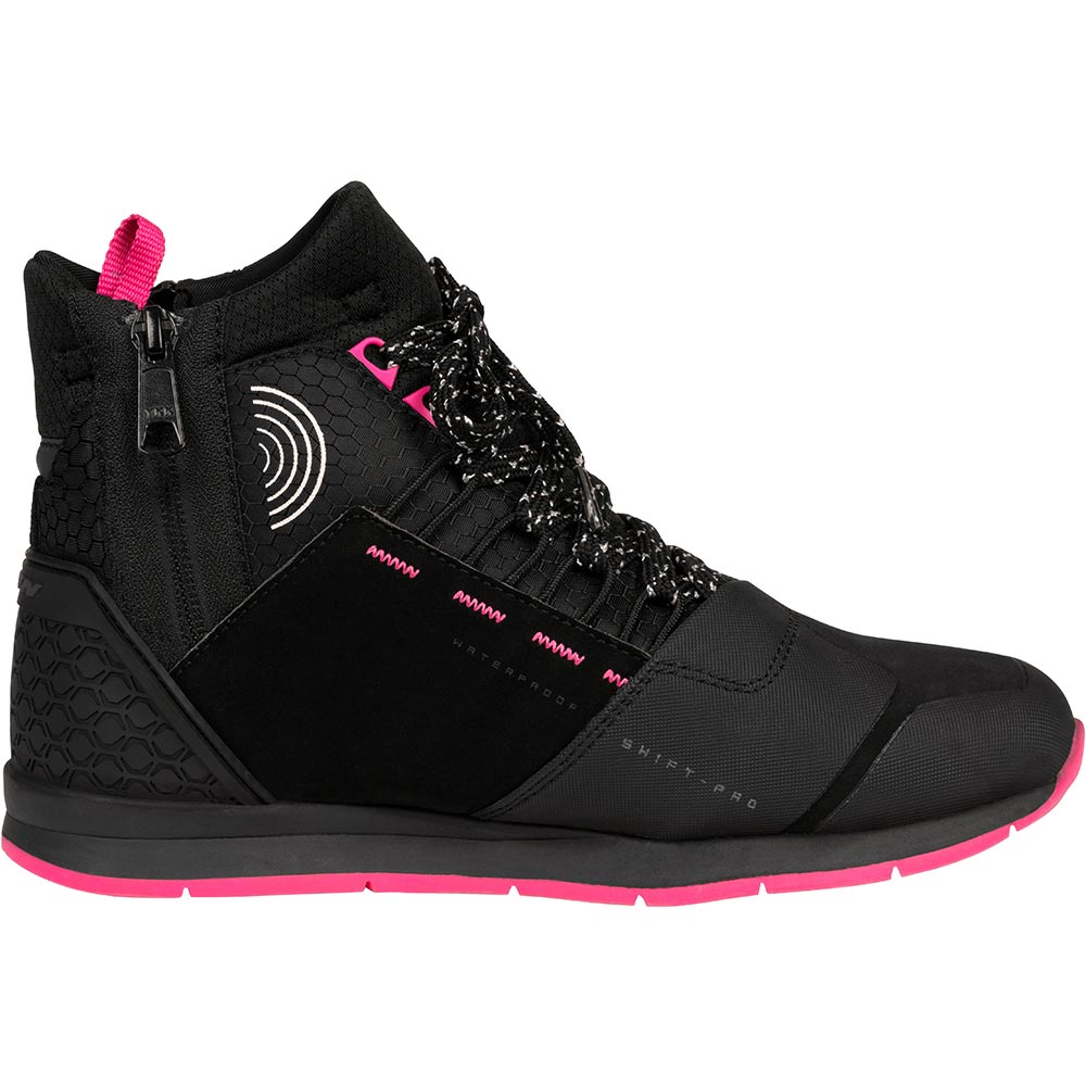 Ixon - Baskets femme Freaky Waterproof Lady Noir / Fuchsia