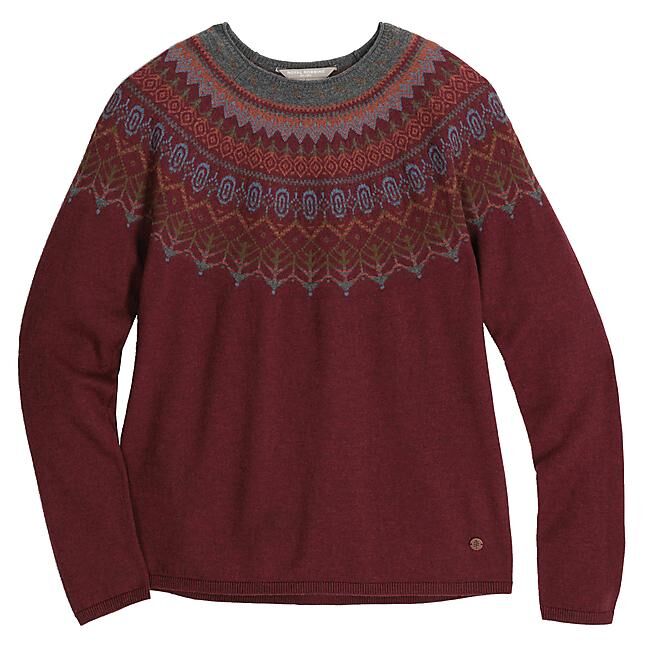 ROYAL ROBBINS - PULL WESTLAND FAIRISLE CREW